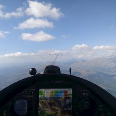 Flugwegposition um 13:57:29: Aufgenommen in der Nähe von 67100 L'Aquila, L’Aquila, Italien in 2341 Meter